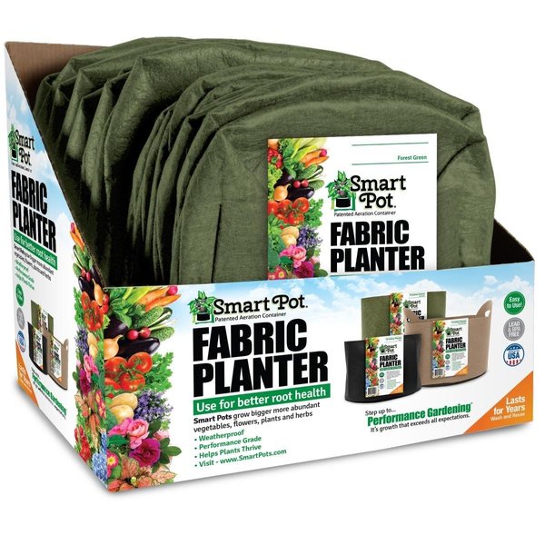 Smart Pot 5 gal Multi-Purpose Fabric Planter, Green - Large 5035663